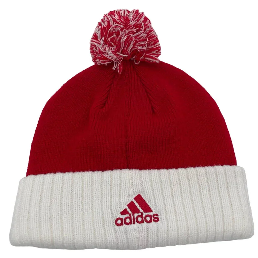 Adidas Cuffed Knit Pom (Rare) Beanie Hat